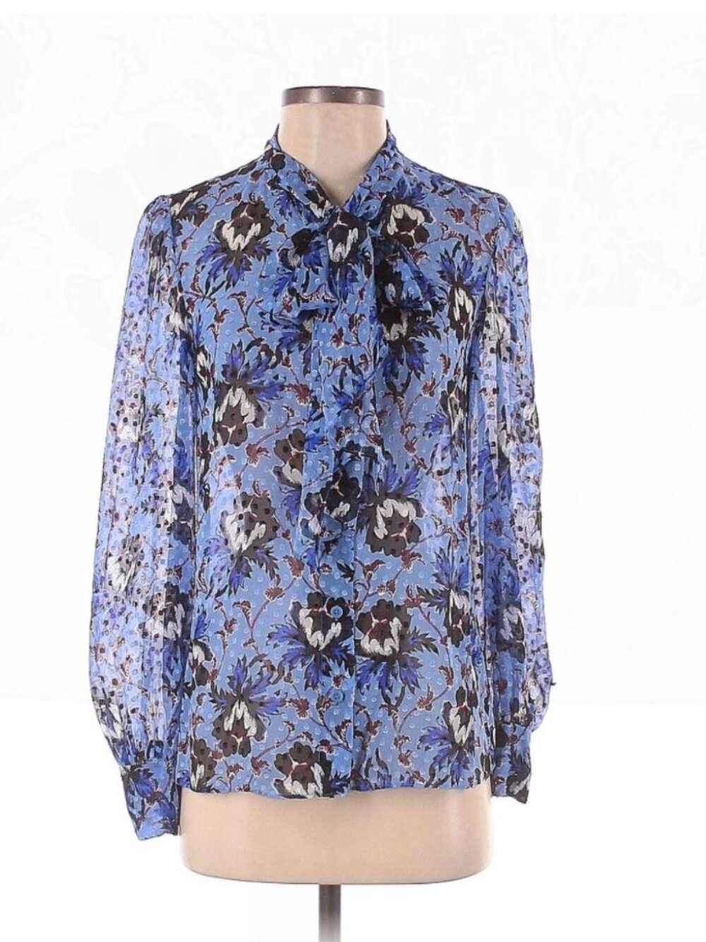 Diane von Furstenberg long sleeve blouse
